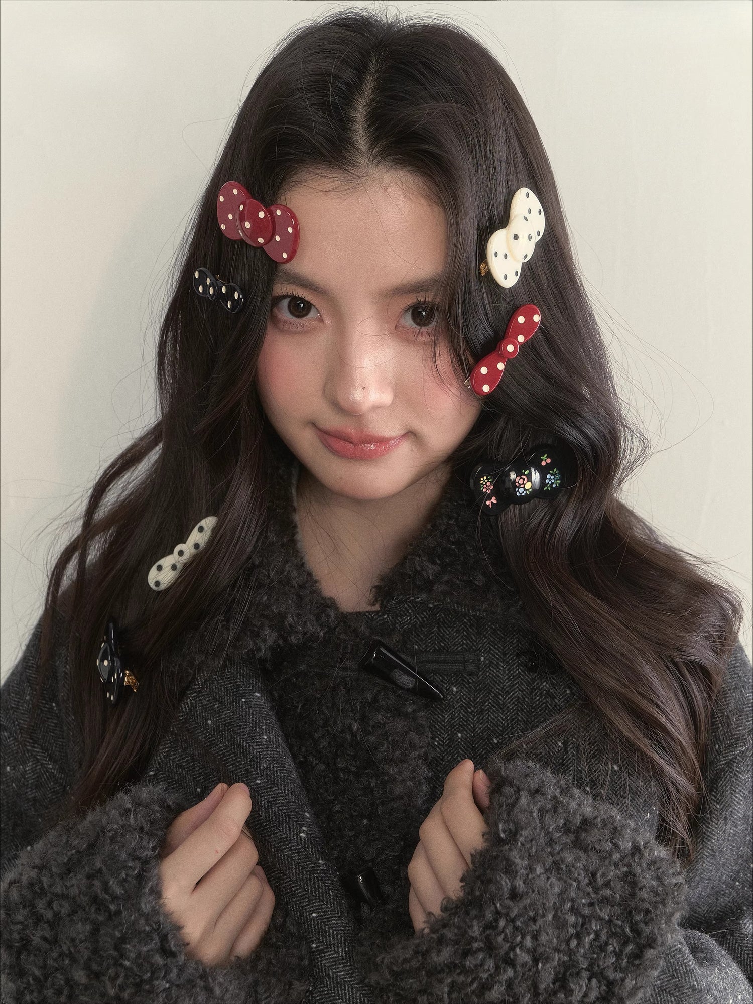 Floral Bangs Barrette