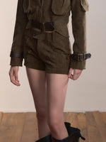 Reversible Detachable Versatile Retro Shorts