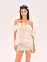 Ramie Off Shoulder Top