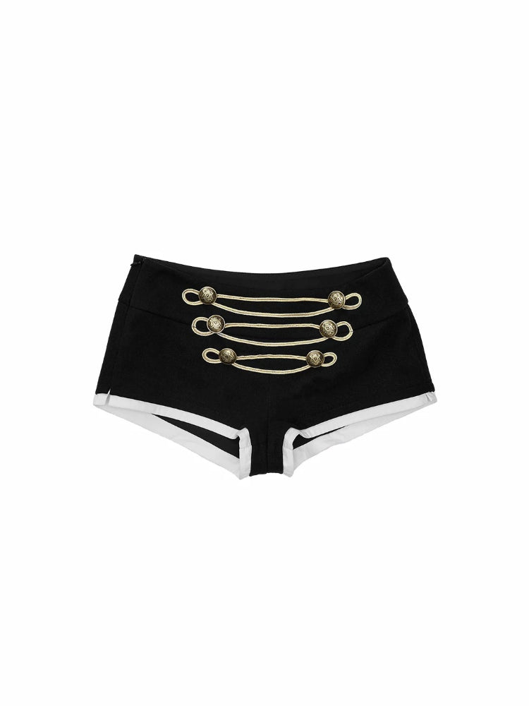 Napoleon Wool Mini Shorts