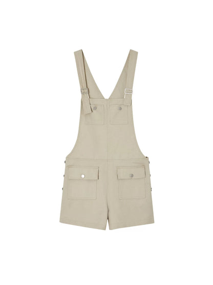 Linen Cargo Overalls