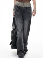 Studded Wide Leg Jeans