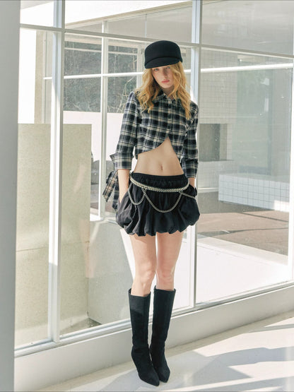 Black Cloud Pocket Shorts