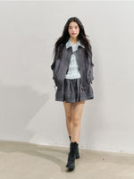 Romantic Order Wool Jackets & Skirt Set