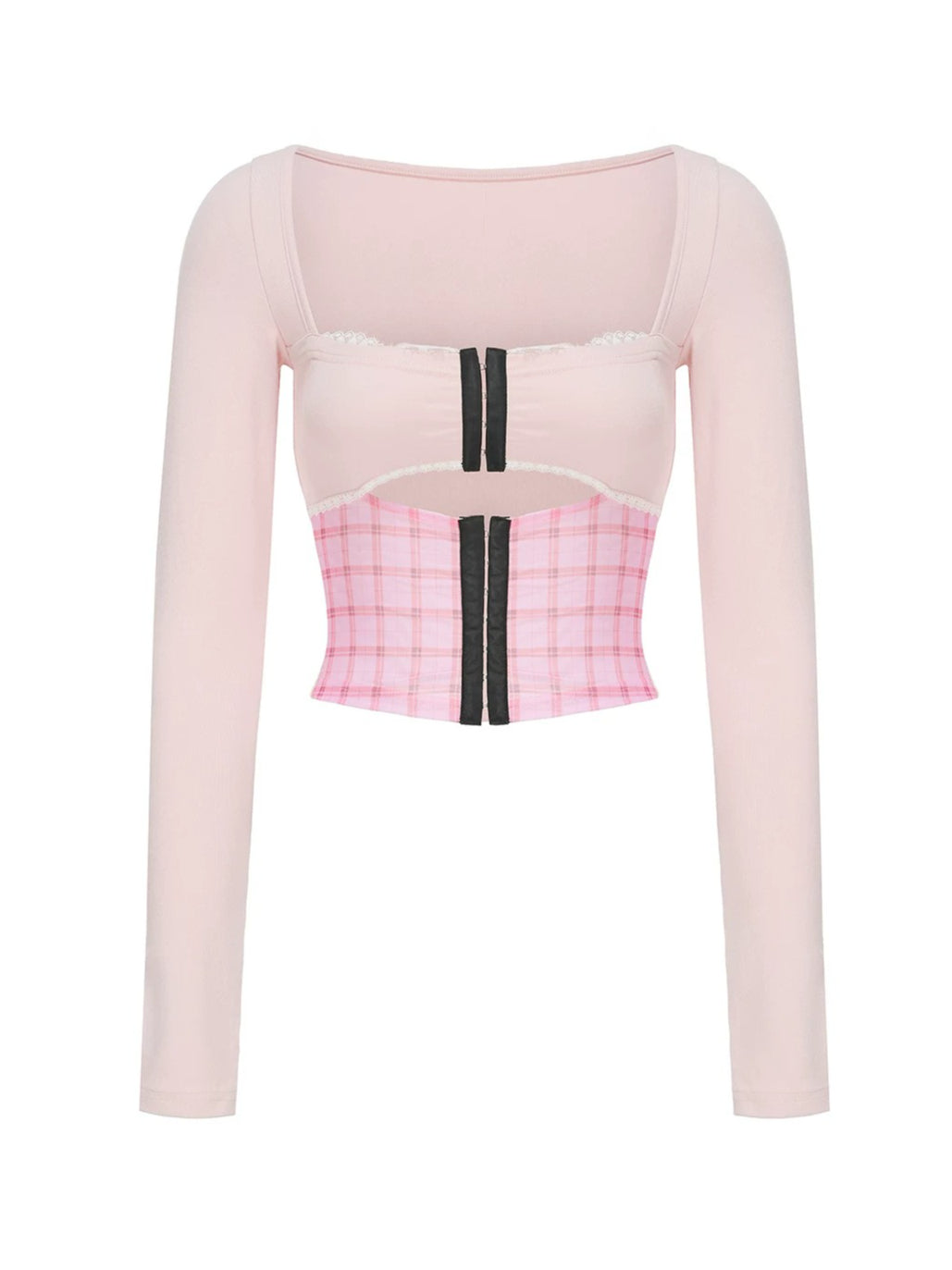 Plaid Polka Dot Set