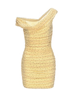Off-Shoulder Cowl Neck Elegant Mini Dress