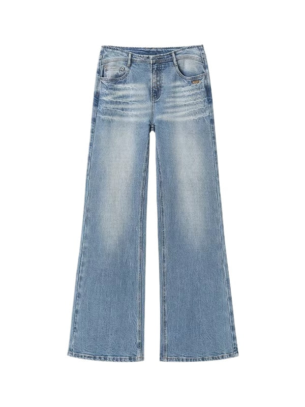 +5CM N4 Proportion Straight-Leg Jeans