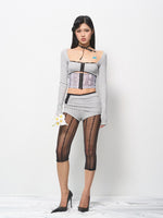 Plaid Polka Dot Set