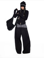 Slim Pleated Long Sleeve Top