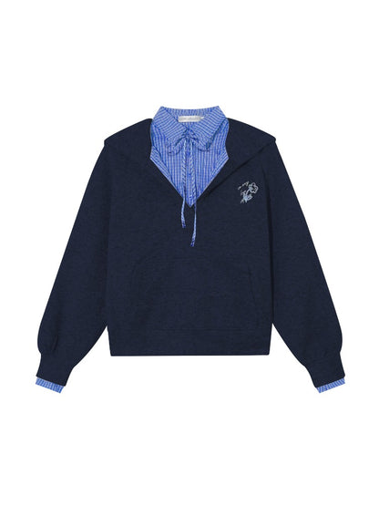 Plaid Layered Three-Piece Lounge Set