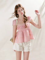 Lace Square Neck Top