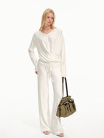 Twist Top & Lounge Pants Set