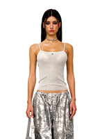 Elastic Sports Knit Sling Vest