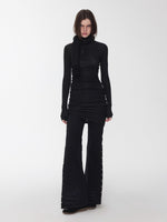 Crystal-Embellished Turtleneck