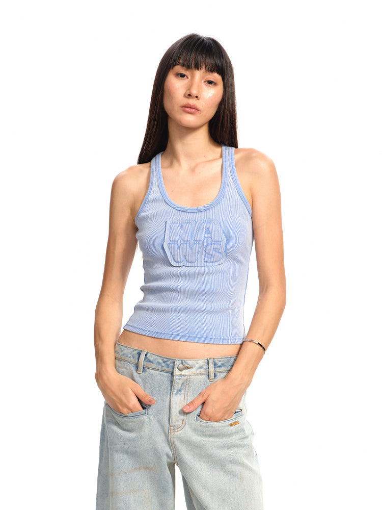 Applique U-Neck Vest Sling