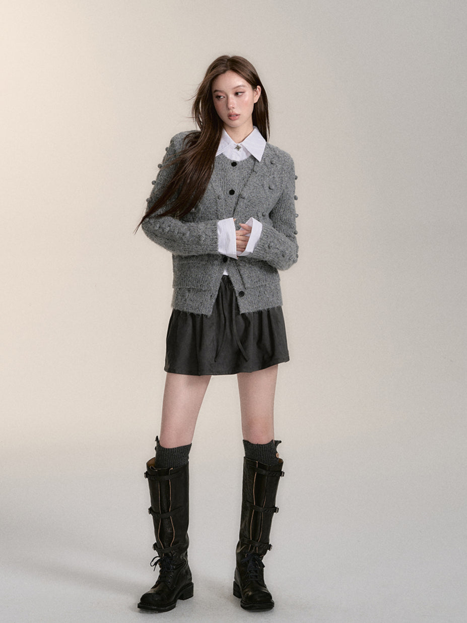 Wool-Blend Two-Piece Sweater Set