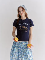 Embroidered Graphic T-shirt
