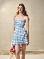 Blue & Gray Suit Dress