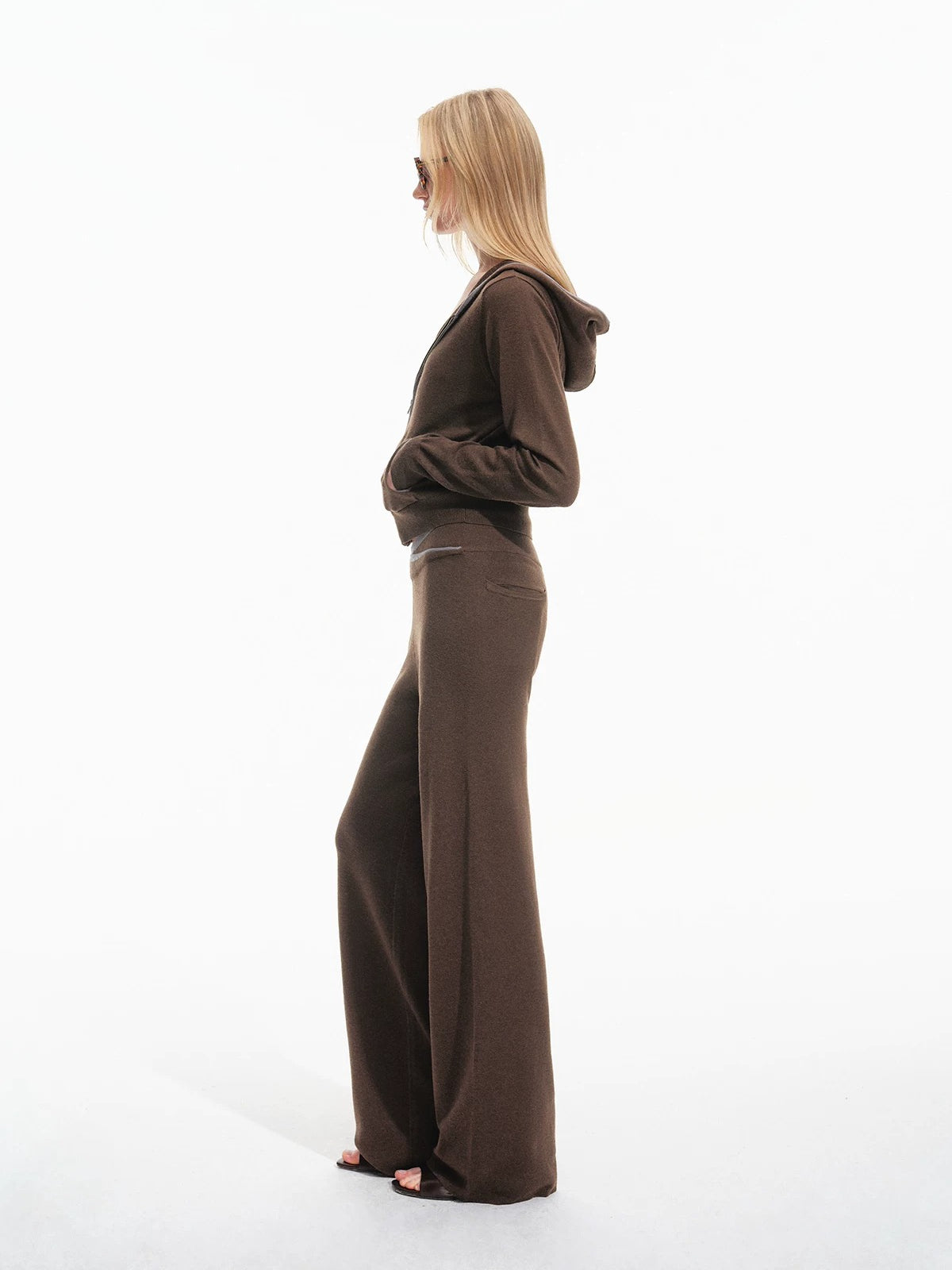 Contrast Three Piece Layered Set