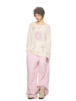 Ruched Wide Leg Pants