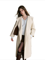 Almond Wool Blend Coat