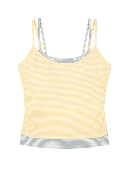 Striped Knit Twinset