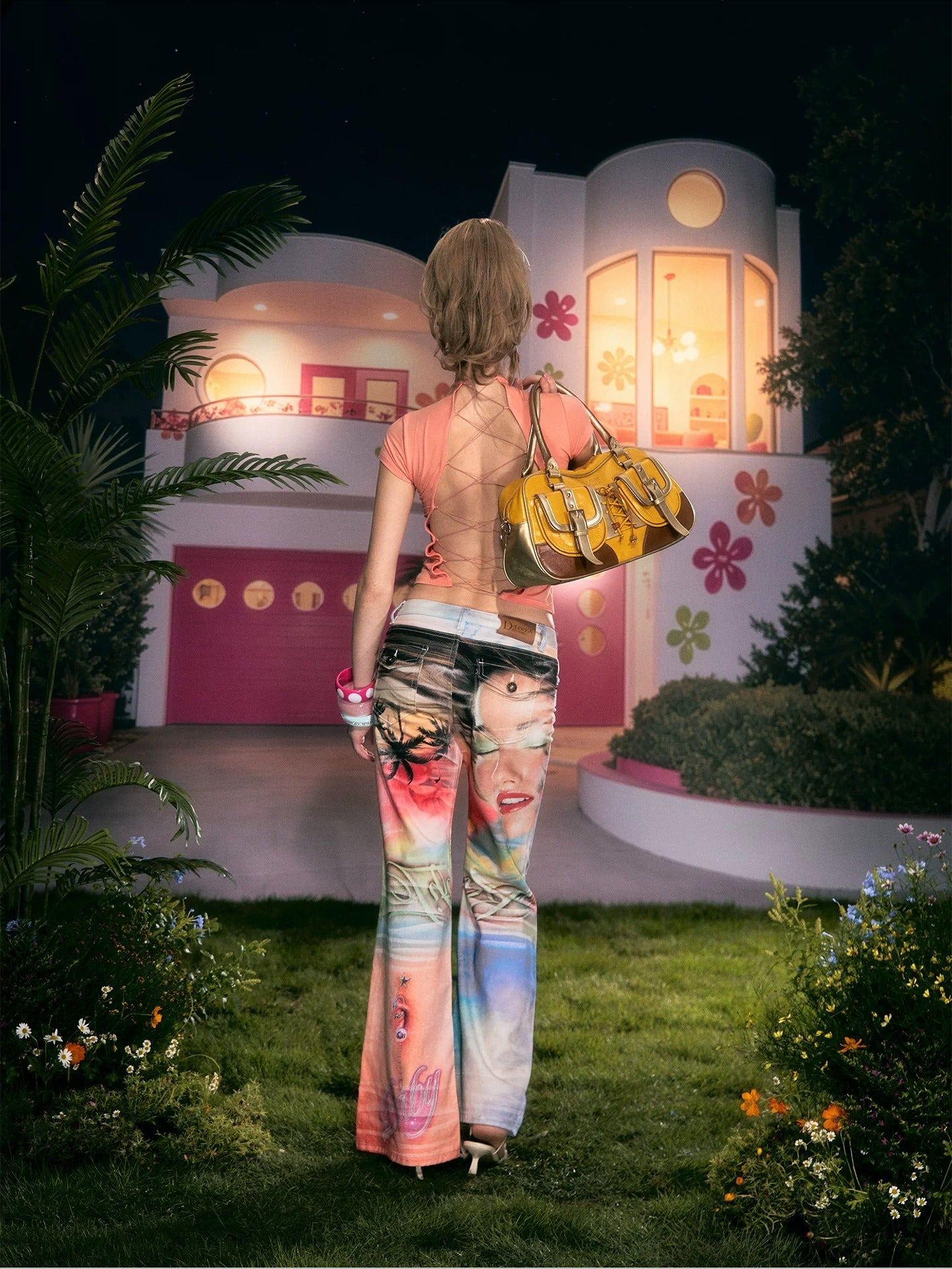 Gradient Flare Jeans