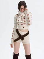 Cashmere Blend Holiday Knit Set