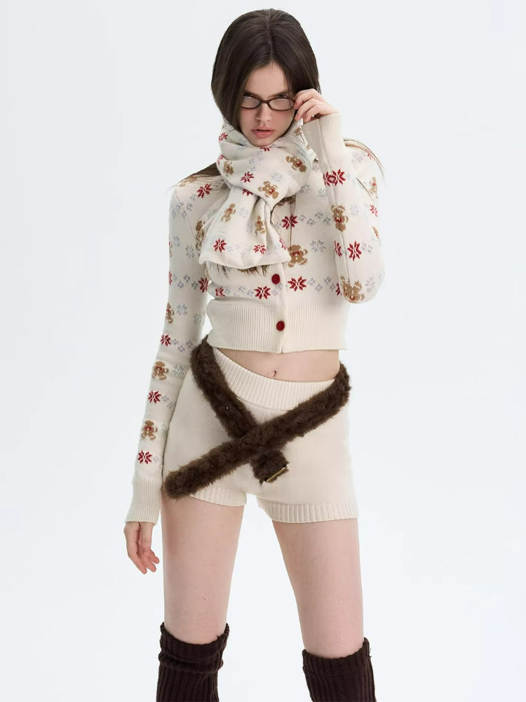 Cashmere Blend Holiday Knit Set