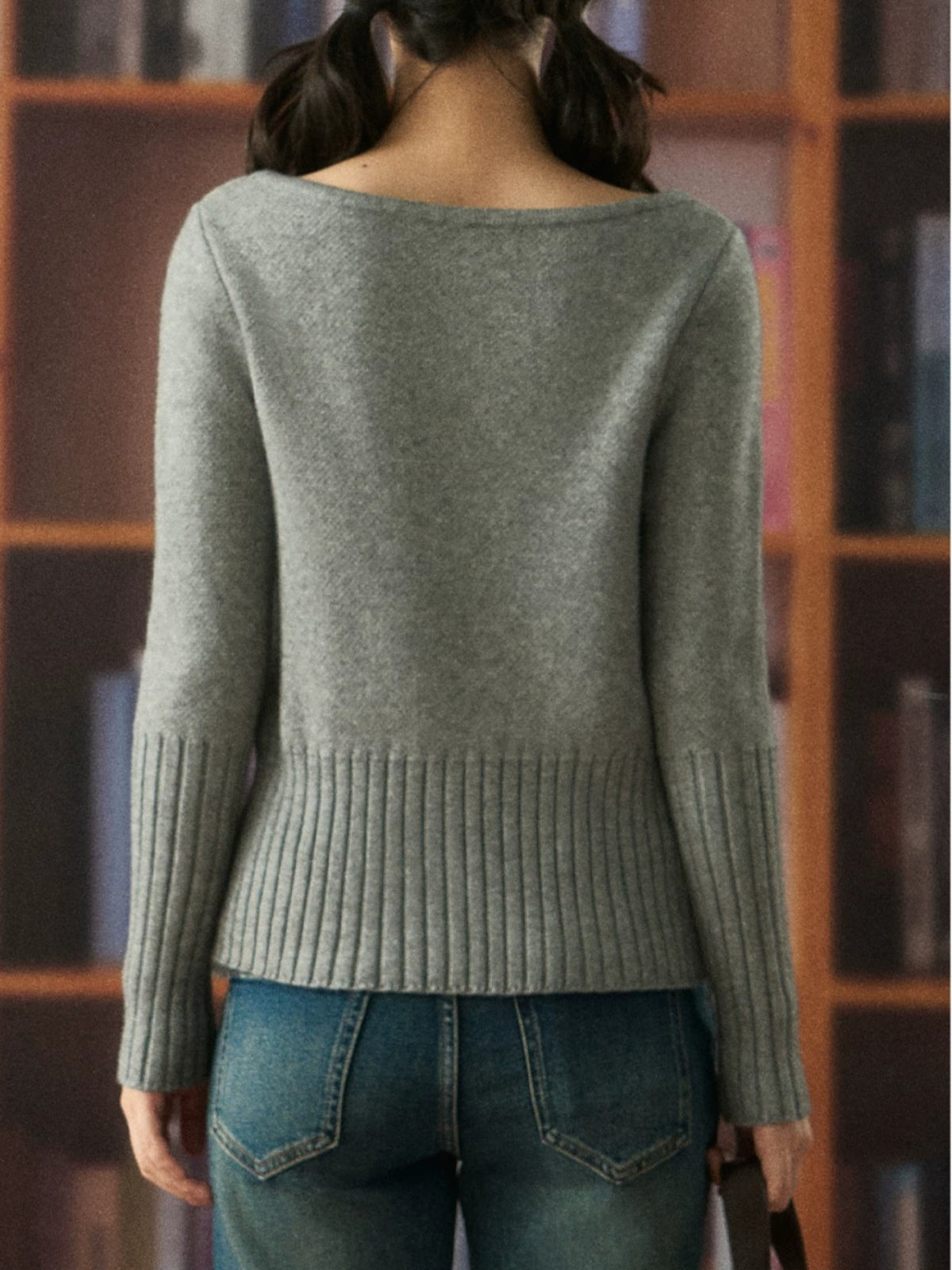 Diamond Pattern Cropped Knit Top