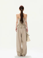 Linen Pleated Set