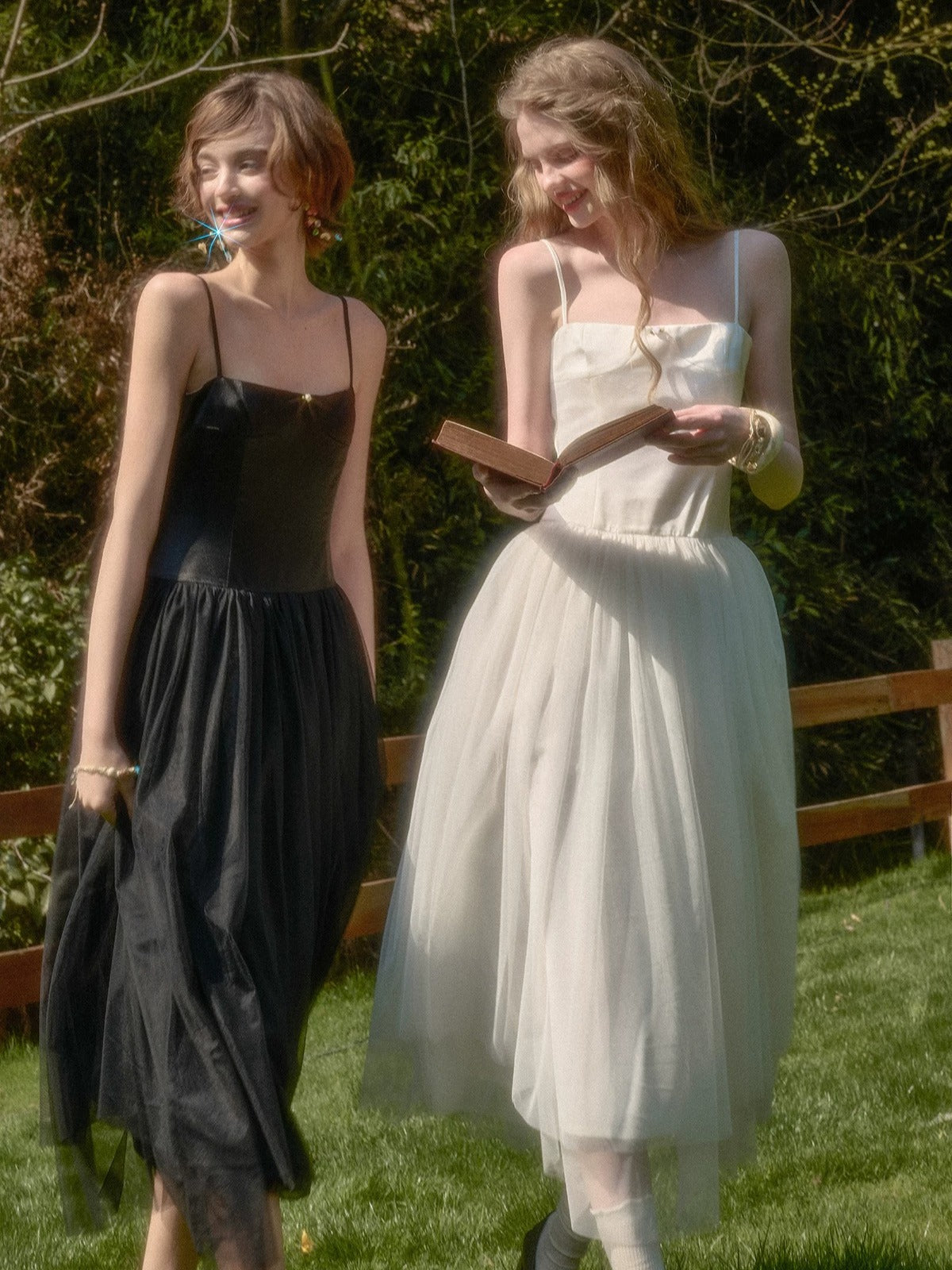 Tulle Midi Dress
