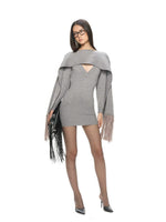 Fringe Knit Dress Set
