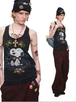 Printed Knit Beanie