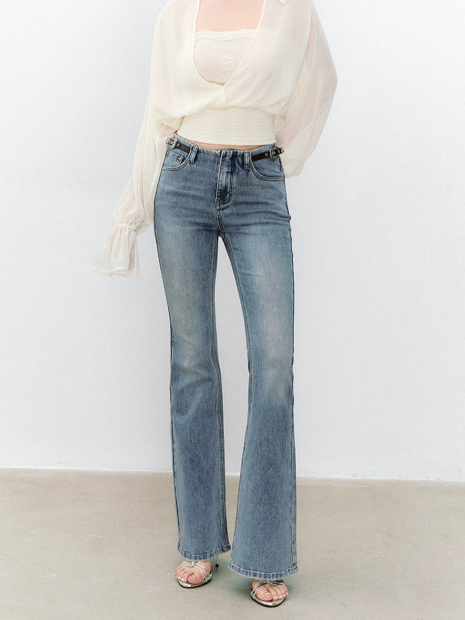 Navy &amp; Blue Vintage Flare Jeans