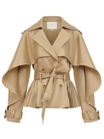 Vintage Wool Blend Trench Coat