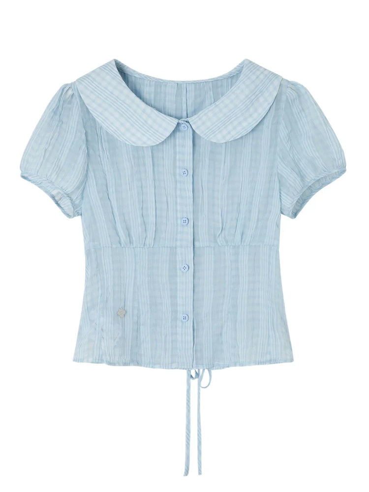 Doll Collar French Blouse