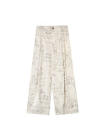 Paisley Curved Wide Pants