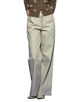 Double-Waistband Two-Piece Straight-Leg Pants