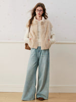 Cloud Soft Mink Vest Jacket