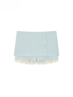Twisted Shoulder Shorts Set