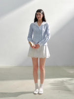 Blue Sailor Embroidered Shirt