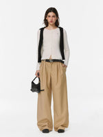 Wool Wave Knit Cardigan