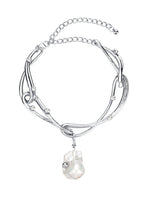Natural Baroque Pearl Necklace