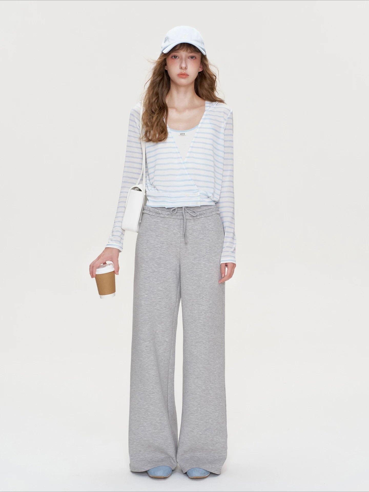 Cotton Straight Pants