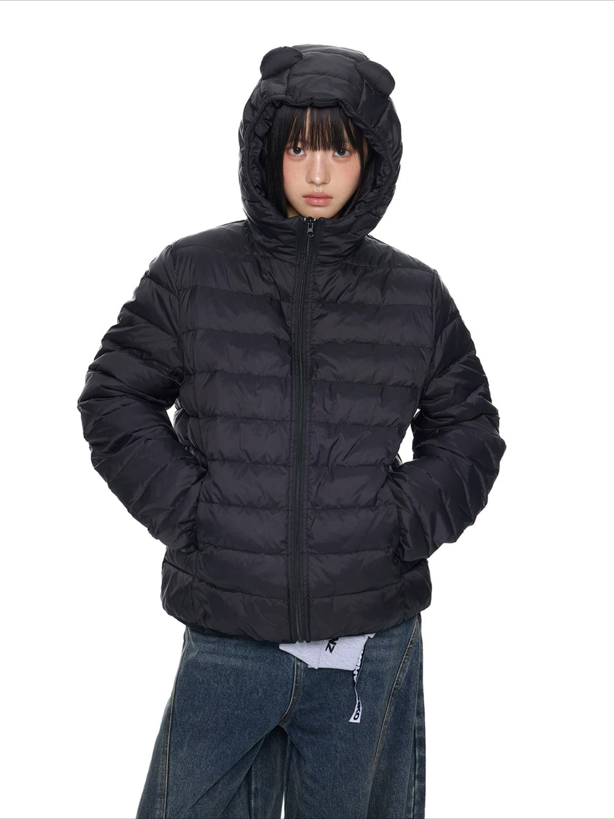 Bear Ear Down Puffer Jacket