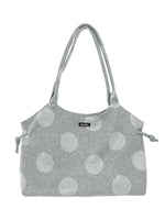 Polka Dot Drawstring Shoulder Tote