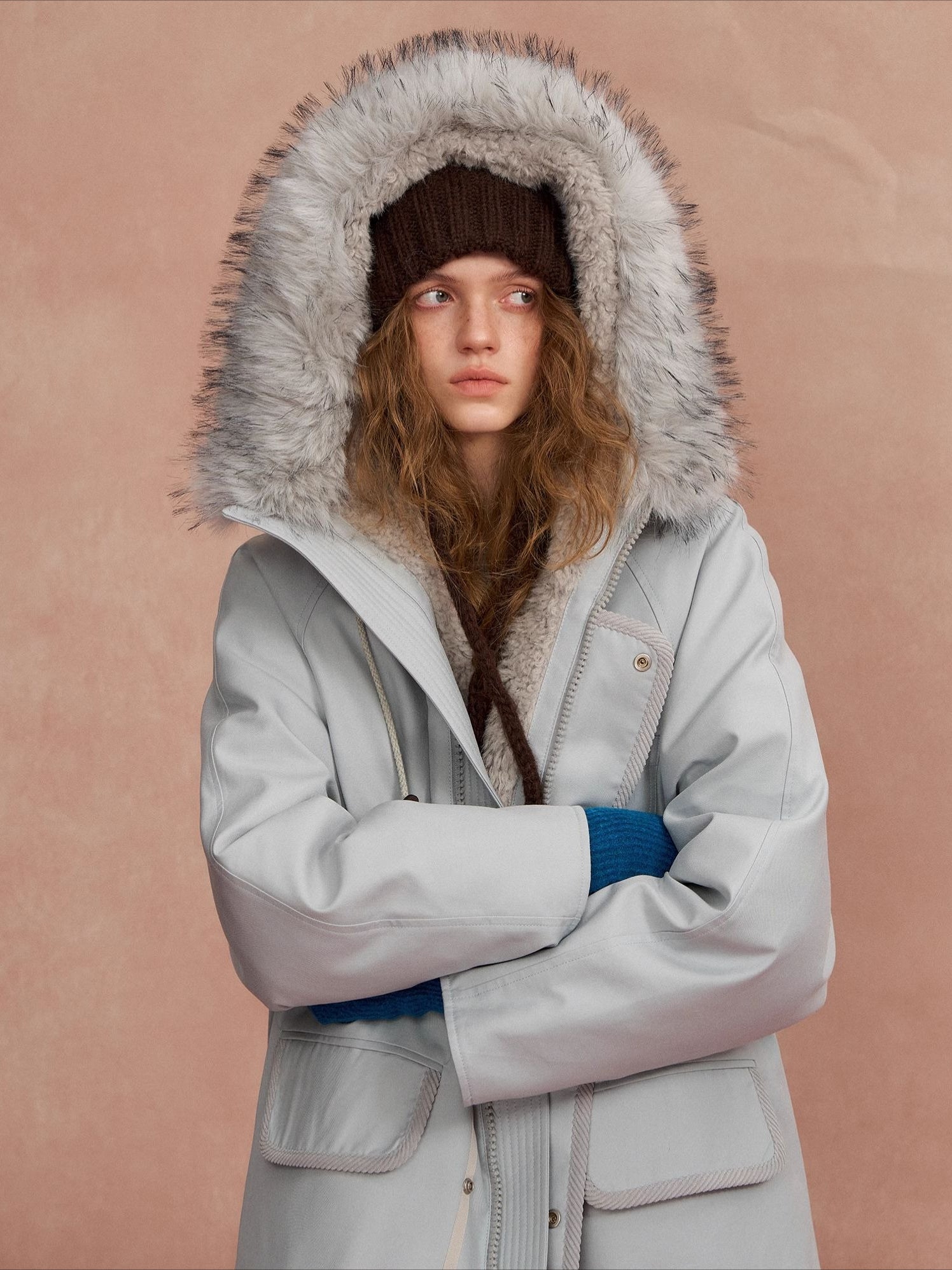 Hooded Utility Down Parka