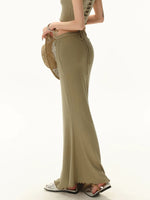 Twisted Halter Top & Skirt Set