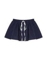 Lace Trim Jacquard Skirt